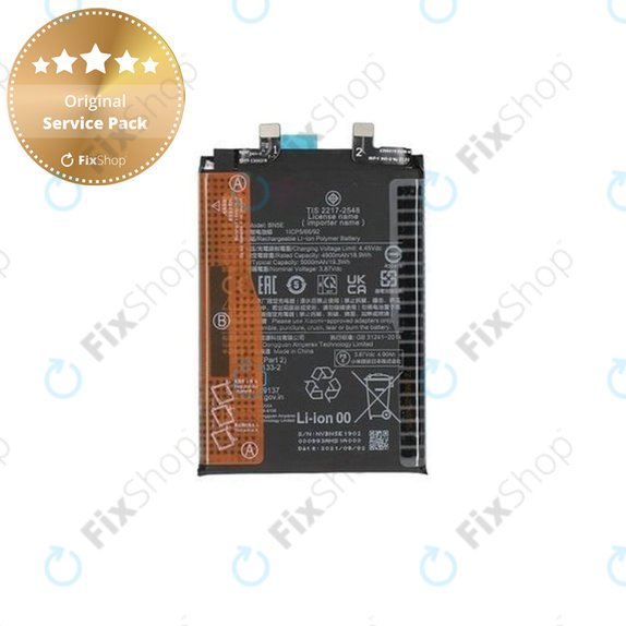 Μπαταρία για Xiaomi Redmi Note 11 Pro 4G, 11 Pro 5G, BN5E, 5000mAh, 46020000A2LM, Genuine Service Pack