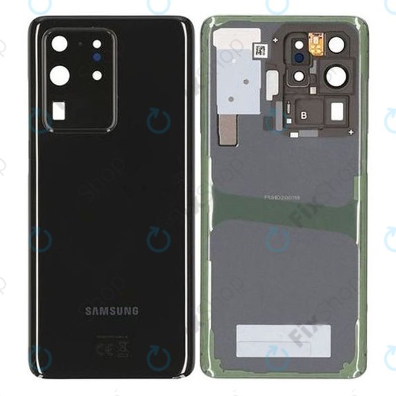 Καπάκι Μπαταρίας για Samsung S20 Ultra | G988F | GH82-22217A | Cosmic Black | Service Pack