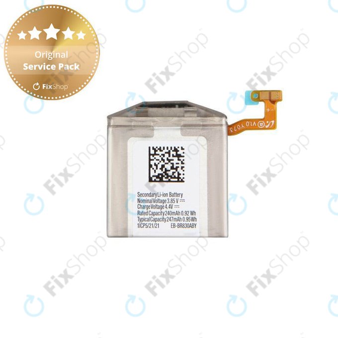 Μπαταρία για Samsung Watch 3 41mm, R850, R855, Active2 40mm R830, R835, EB-BR830ABY, GH43-04968A, Service Pack