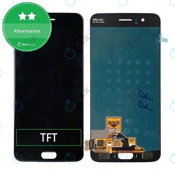 Οθόνη με οθόνη αφής για OnePlus 5, Μαύρο, Black, Aftermarket