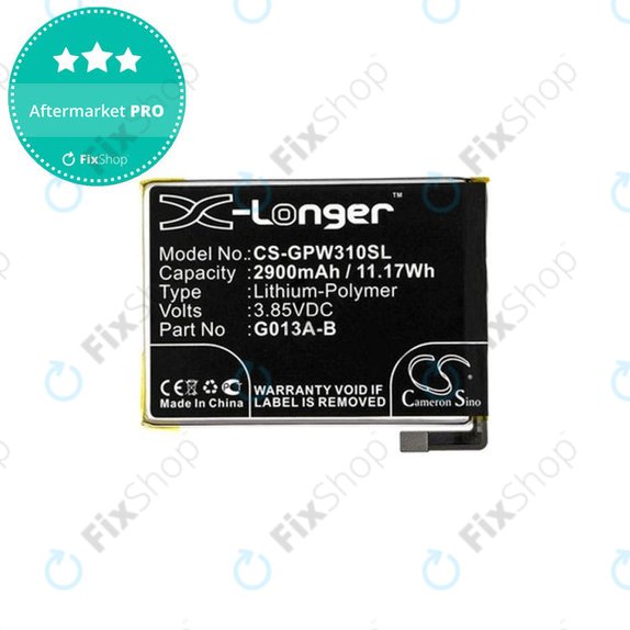 Μπαταρία για Google Pixel 3, G013A-B, 2900mAh, HQ