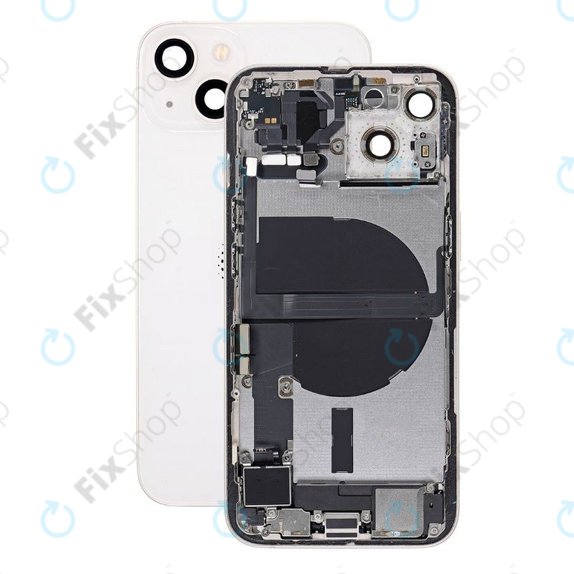 Πίσω Κάλυμμα με Μικρά Ανταλλακτικά για iPhone 13 | Λευκό του Άστρου | Starlight