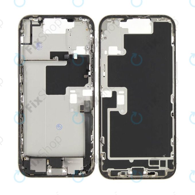 Μεσαίο Πλαίσιο + Κουμπιά Ενεργοποίησης + Έντασης για iPhone 16 Pro Max | Natural Titanium