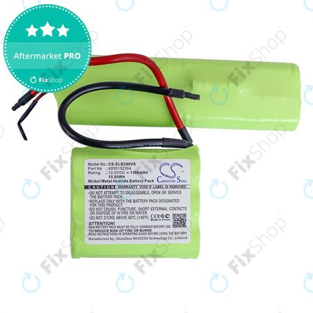 Μπαταρία για AEG, Electrolux, 1300mAh, Ni-MH, 12V, 4055132304, HQ