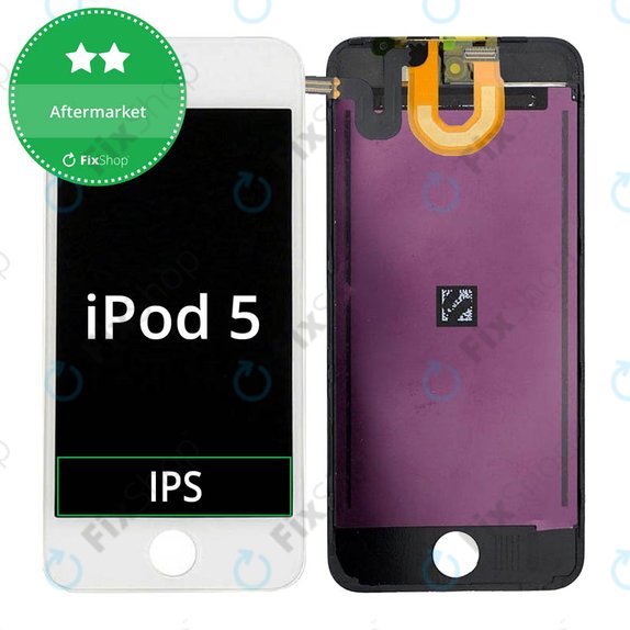 Συγκρότημα οθόνης για iPod Touch, 5th Gen, 6th Gen, 7th Gen, Λευκό, White, Aftermarket