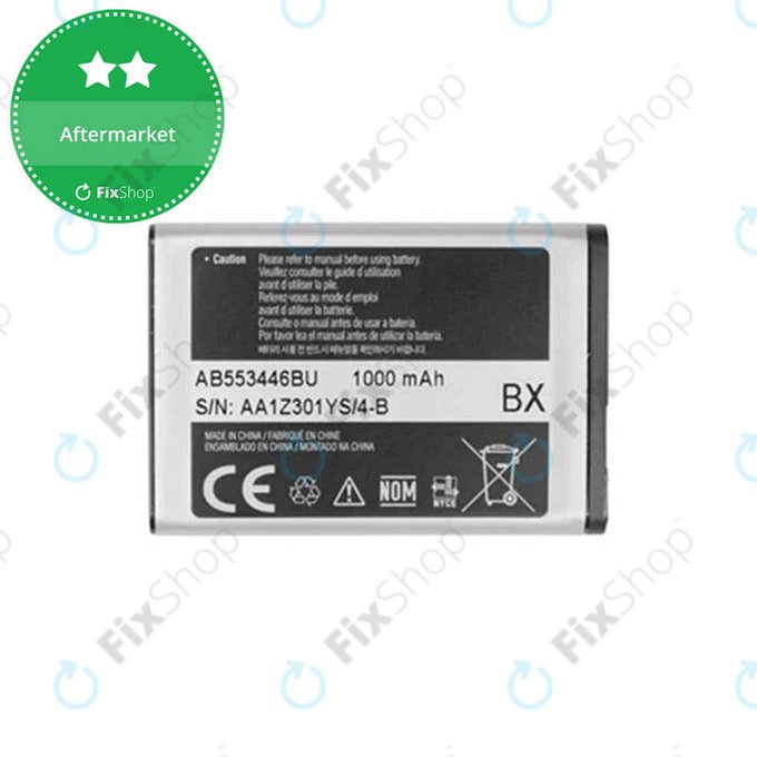 Μπαταρία για Samsung, AB553446BU, 1000mAh