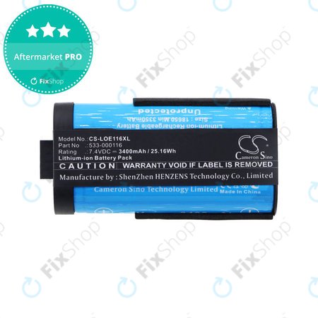 Μπαταρία για Logitech UE Megaboom, 3400mAh, Li-Ion, 7.4V, 533-000116, HQ