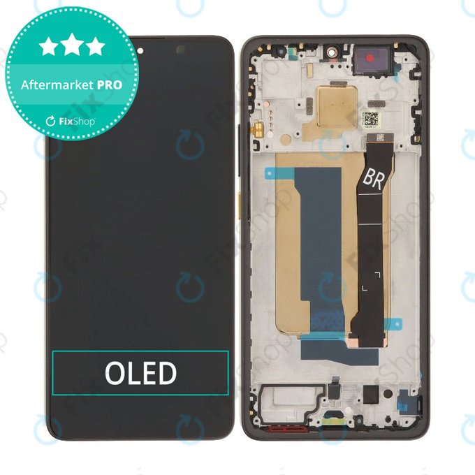 LCD Display Assembly για Xiaomi Poco X7 Pro, Κίτρινο, Yellow