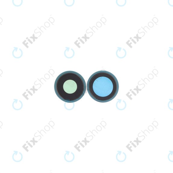 Φακός Πίσω Κάμερας με Πλαίσιο για iPhone 16, 16 Plus, Teal, 2τμχ