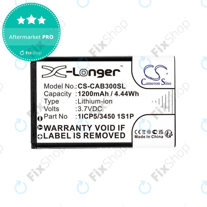 Μπαταρία για Cat B30, 1200mAh, Li-Ion, 3.7V, 1ICP5/3450 1S1P, HQ