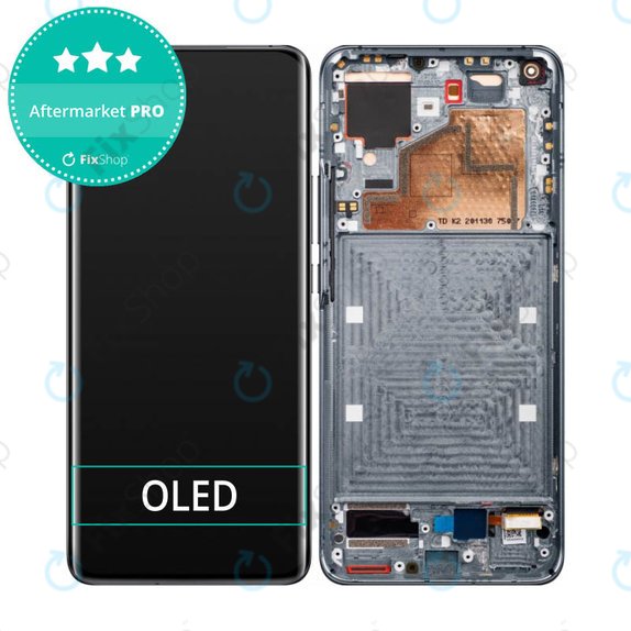 Συγκρότημα οθόνης για Xiaomi Mi 11 M2011K2G, Midnight Gray