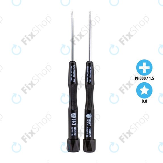 Κατσαβίδια - Pentalobe PL1 (0.8mm) + Phillips PH000 (1.5mm) για Best 8800C