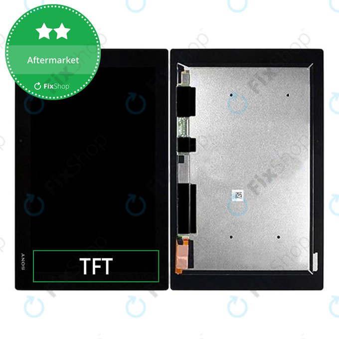 Οθόνη με οθόνη αφής για Sony Xperia Z2 Tablet, Μαύρο, Black, Aftermarket