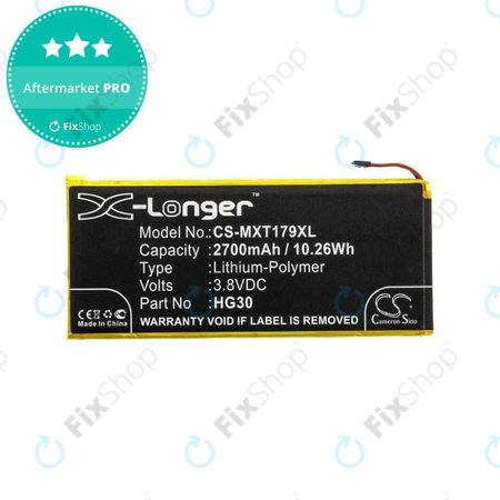 Μπαταρία για Motorola Moto G5S Plus XT1805, HG30, 2700mAh, HQ