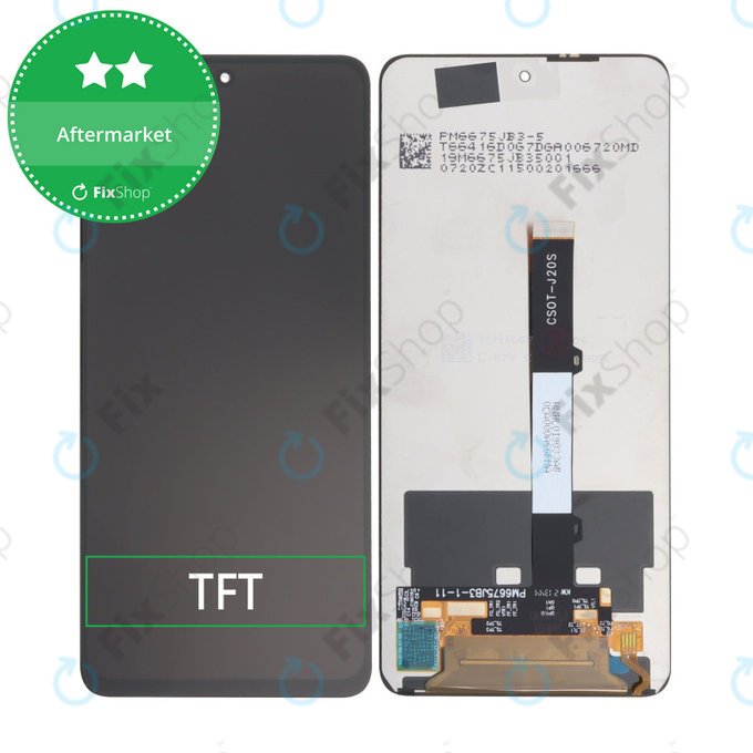LCD Display με Touch Screen για Xiaomi Redmi Note 9 Pro 5G | M2007J17C | Aftermarket