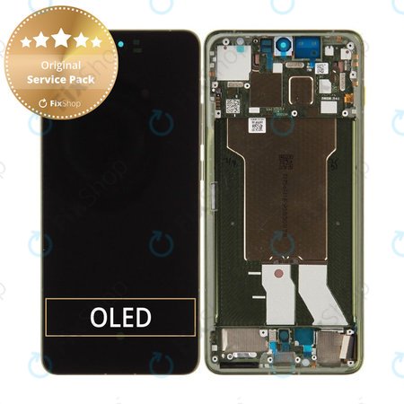 Οθόνη για Motorola Edge 70, Αφής με πλαίσιο, Bronze Green, 5D68C31543, Genuine Service Pack