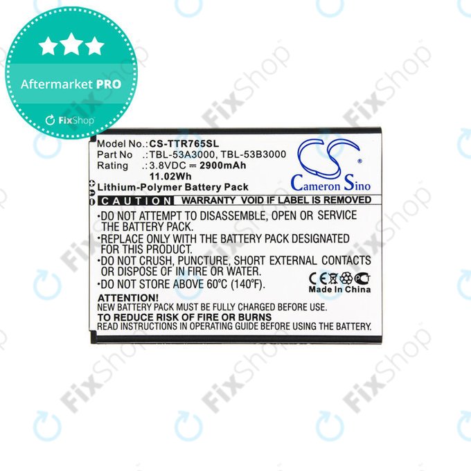 Μπαταρία για Tp-Link M7650, 2900mAh, Li-Pol, 3.8V, TBL-53B3000, HQ