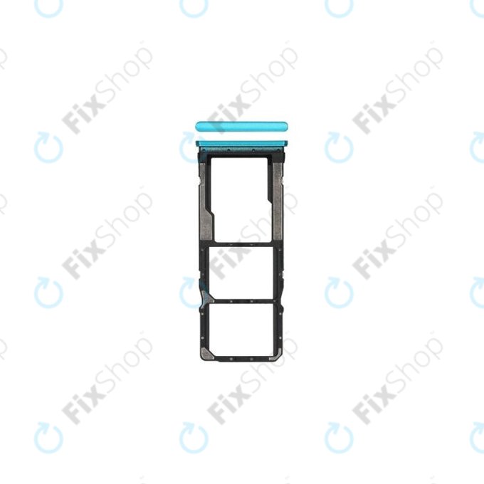 Δίσκος SIM + SD για Xiaomi Redmi Note 9S | 9 Pro | Aurora Blue