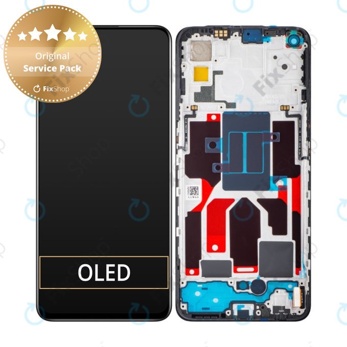 Συγκρότημα οθόνης για Realme GT Master 5G, Μαύρο, Black