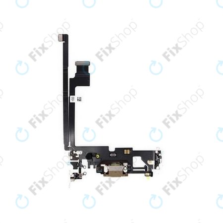 Επαφές Φόρτισης + Καλώδιο Flex για iPhone 12 Pro Max | Χρυσαφί | Gold