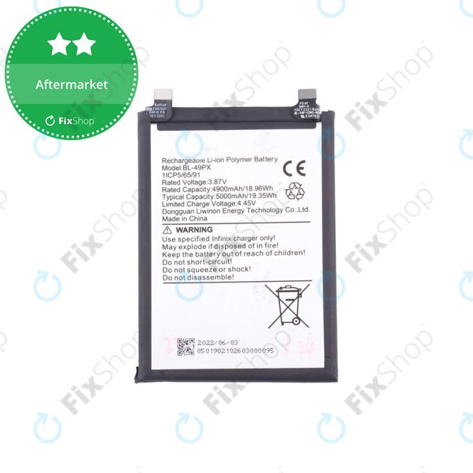 Battery για Infinix Note 30 Pro | 30 VIP X6710 | BL-49PX | 5000mAh