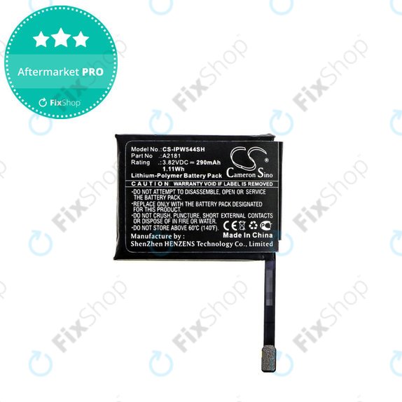 Μπαταρία για Apple Watch 5 44 mm, 290mAh, Li-Pol, 3.82 V, A2181, HQ