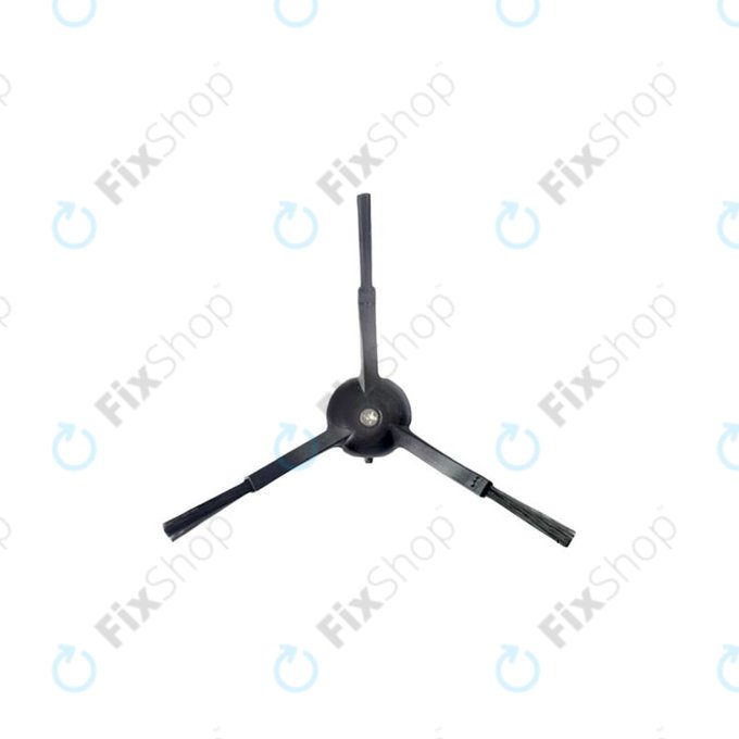 Πλαϊνή Βούρτσα (2τμχ) για Xiaomi Mi Robot Vacuum Mop 1S | 2 Lite | 2 Pro | Roborock S5 (Mijia 1S) | S7 MaxV Ultra | S8 | S8+ | S8 Pro Ultra | Xiaowa E2 | Lite C10 | Μαύρο | Black