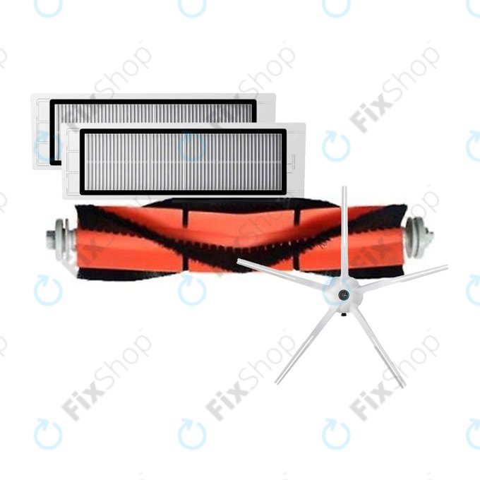 Standard Σετ (Λευκό) για Xiaomi Roborock S5 Max | S6 | S6 MaxV | S6 Pure | Xiaowa E3 | Λευκό | White