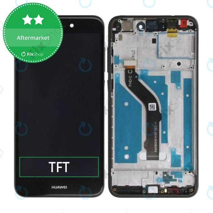 LCD Display Assembly για Huawei P9 Lite (2017) | Honor 8 Lite | Μαύρο, Black | Aftermarket