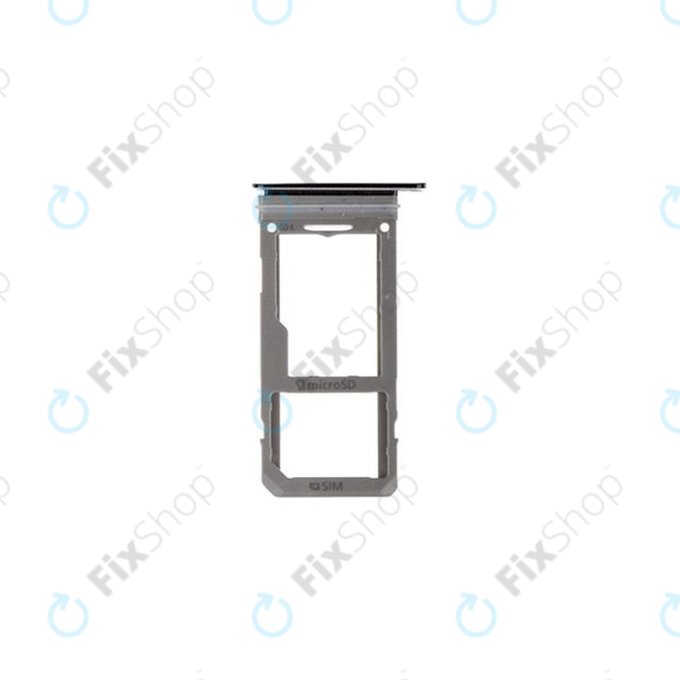 Δίσκος SIM/SD για Samsung S9 Plus G965F | Μαυρομπλέ | Midnight Black | GH98-42576A | Genuine Service Pack