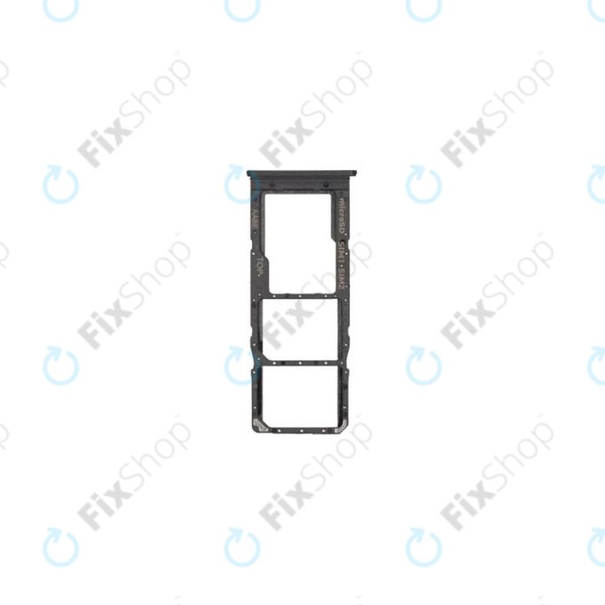Δίσκος SIM για Samsung A12 A125F | Μαύρο | Black | GH98-46124A | Genuine Service Pack