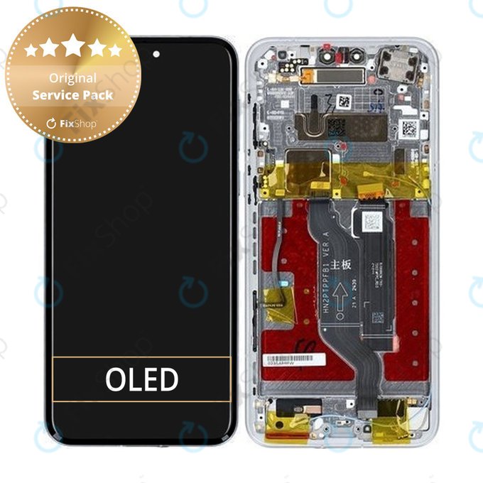 LCD Display Assembly για Honor Magic7 Pro | 0235AMRW | Lunar Shadow Grey | Genuine Service Pack