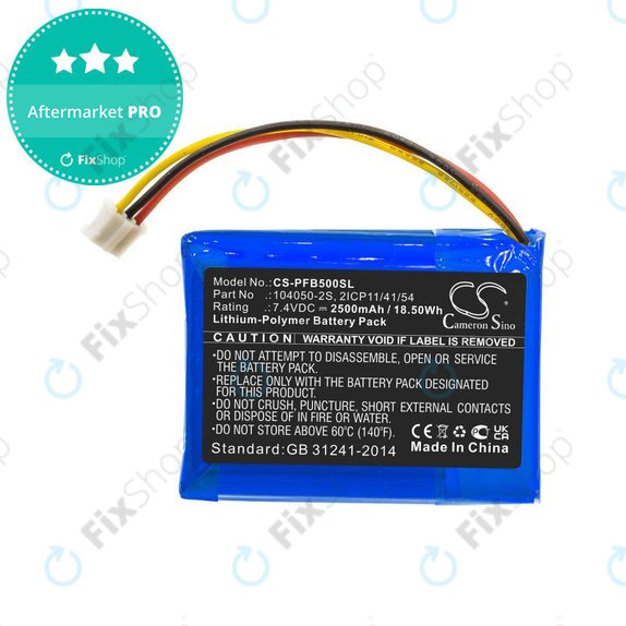 Μπαταρία για Philips Fidelio B5/12, Fidelio HTL9100, Fidelio HTL9300, 2500mAh, Li-Pol, 7.4V, 104050-2S, HQ
