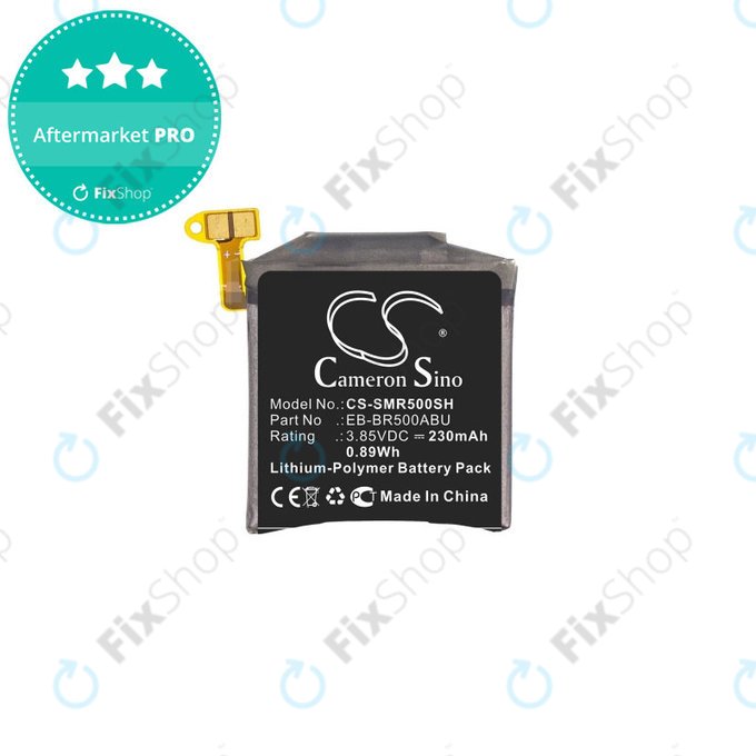 Μπαταρία για Samsung Galaxy Watch Active R500, 230mAh, Li-Pol, 3.85 V, EB-BR500ABU, HQ
