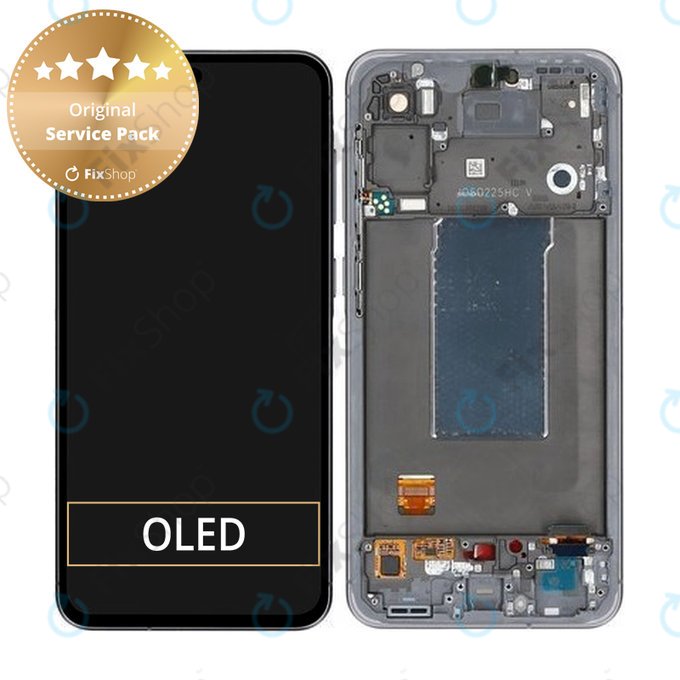 LCD Display Assembly για Samsung A56 A566E | GH82-36829A | Awesome Graphite | Genuine Service Pack