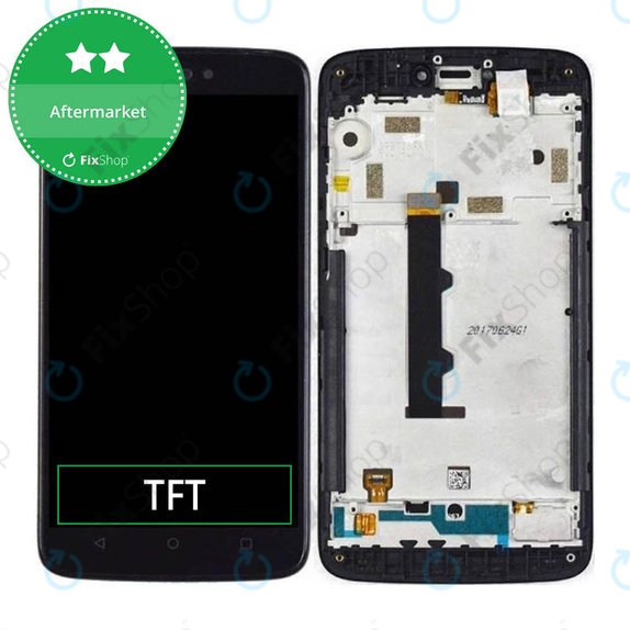 Συγκρότημα οθόνης για Motorola Moto C, XT1754, Γκρι, Gray, Aftermarket