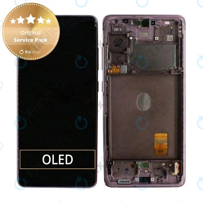 LCD Display Assembly για Samsung S20 FE | G780F | GH82-24219C | GH82-24220C | GH82-31328C | GH82-31329C | Cloud Lavender | Service Pack