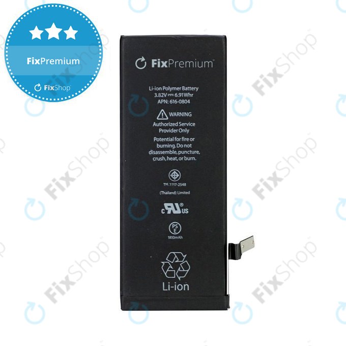 Μπαταρία για iPhone 6, 1810mAh, FixPremium