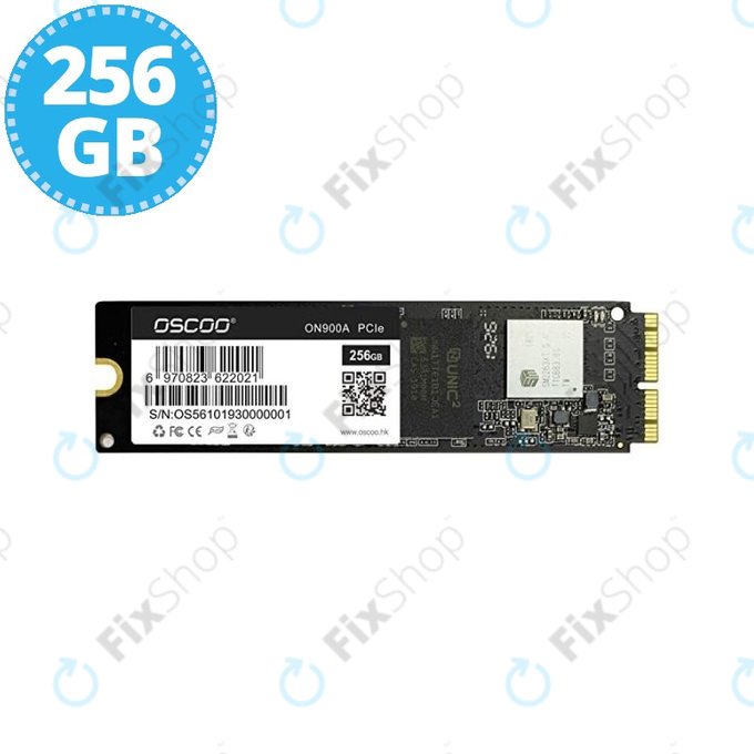 SSD 256GB για Oscoo ON900A PCIe - MacBook Air | Pro (Τέλη 2013 - 2017)