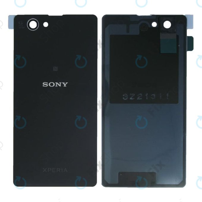 Καπάκι Μπαταρίας χωρίς Κεραιές NFC για Sony Xperia Z1 Compact | Μαύρο | Black