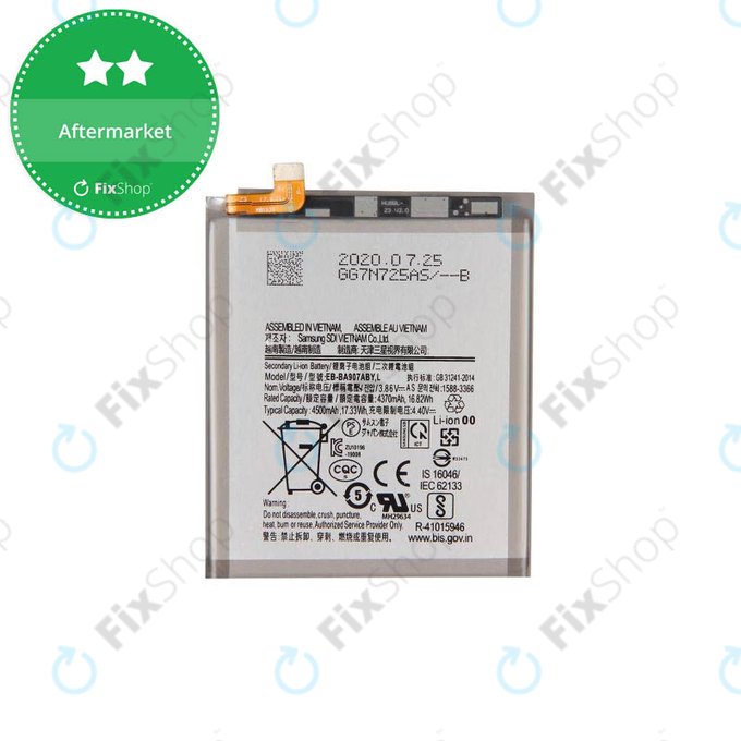 Μπαταρία για Samsung S10 Lite G770F, EB-BA907ABY, 4500mAh