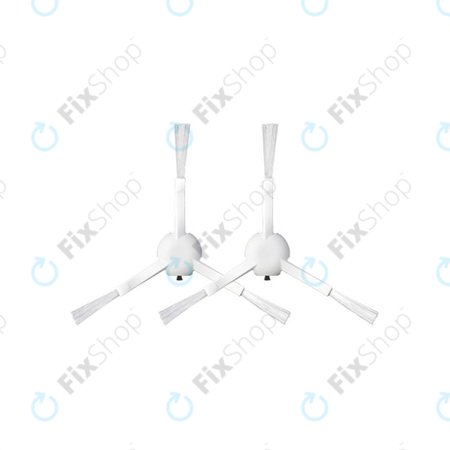 Πλαϊνή Βούρτσα (2τμχ) για Xiaomi Dreame L10 Pro | D9 | D9 Max | D9 Pro | F9 | Mi Robot Vacuum Mop (Mijia 1C) | 2 (Mijia 2C) | 2 Pro+ (Mijia 1T) | 2 Ultra | Trouver Roboter LDS | Λευκό | White