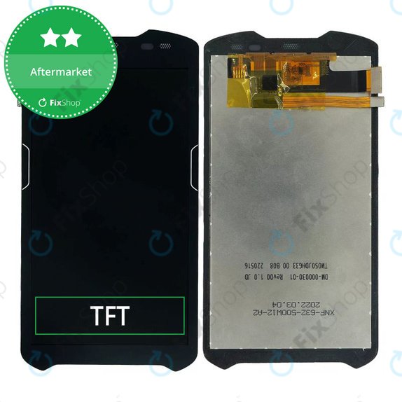 LCD Display με Touch Screen (χωρίς τρύπα) για Zebra TC51 | TC56