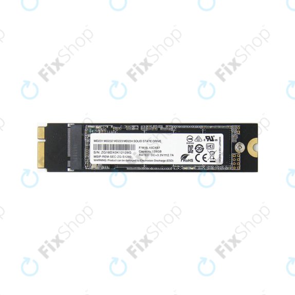 SSD 256GB για MacBook Air 11" A1465 (Μέσα 2012) | 13" A1466 (Μέσα 2012)
