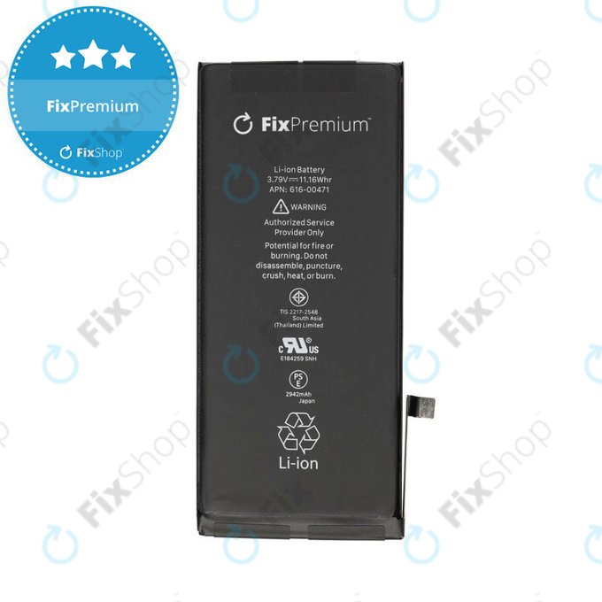 Μπαταρία για iPhone XR, 2942mAh, FixPremium
