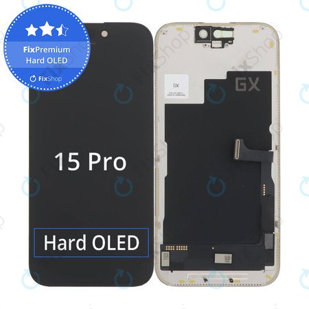 Συγκρότημα οθόνης για iPhone 15 Pro, FixPremium Hard OLED