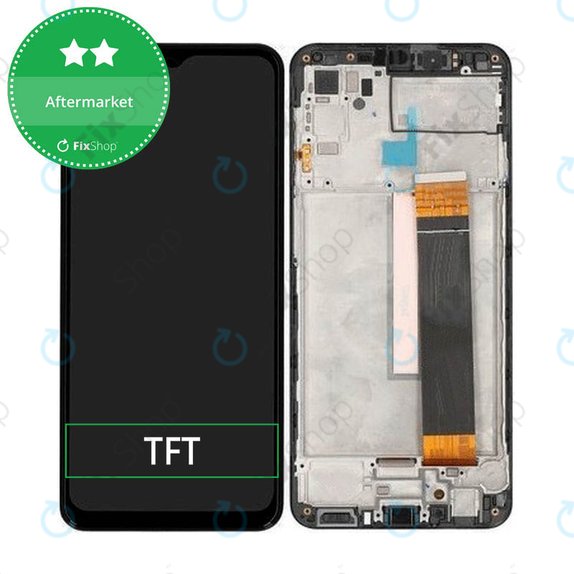 Συγκρότημα οθόνης για Samsung M33 5G, M336B, Black, Aftermarket