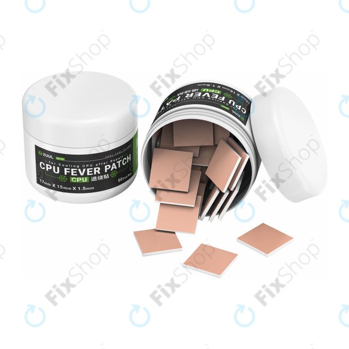 Θερμοαγώγιμο pad για CPU, ψύξη, 2UUL SC09, 17x15x1.5mm