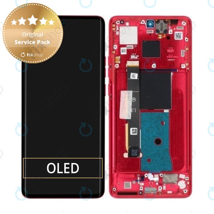 LCD Display Assembly για Motorola Edge 40 | Viva Magenta | Service Pack
