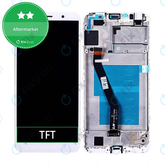 LCD Display Assembly για Huawei Y6 Prime (2018) | Λευκό, White | Aftermarket